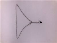 Collana Zanette Gioielli Donna Venetie in Argento Onice VEP0007-BNE - VEP0007-BNE